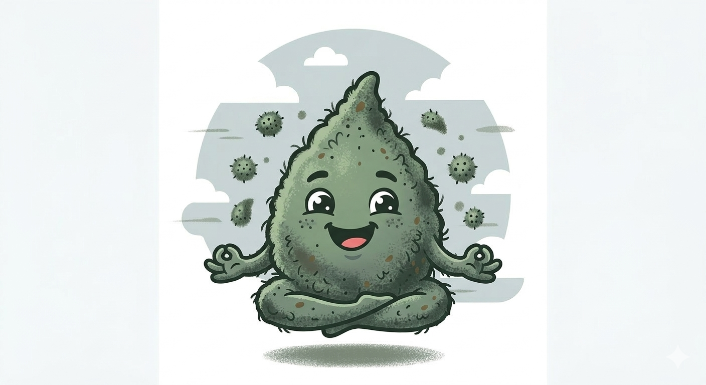 Mold damage on wall requiring remediation